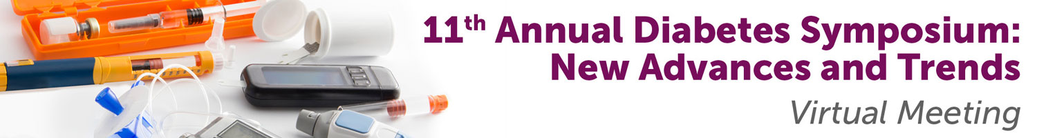 11th Annual Diabetes Symposium: New Advances & Trends Banner