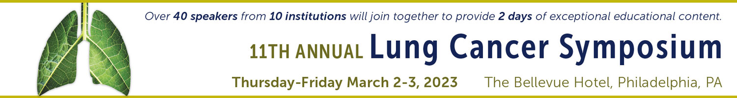 11th Annual Lung Cancer Symposium Banner