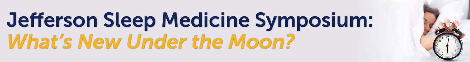 8th Annual Sleep Medicine Symposium Banner