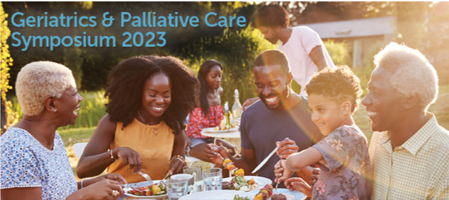 Geriatrics and Palliative Care Symposium 2023 Banner